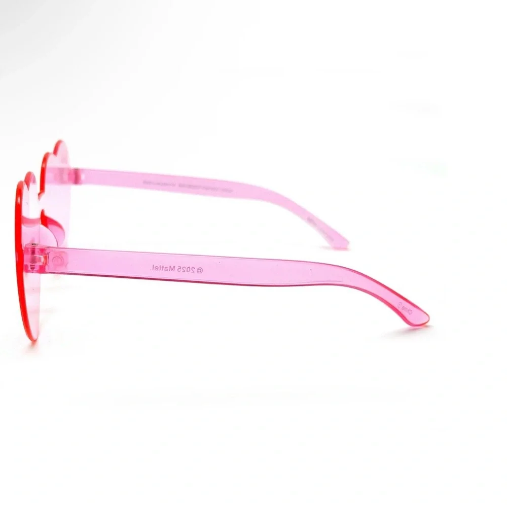 Barbie Girl’s Pink Heart Shaped Sunglasses With Matching Headband &Bow 3-8years